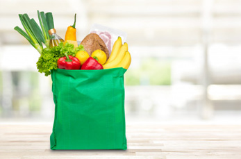 Canvas Grocery Bag